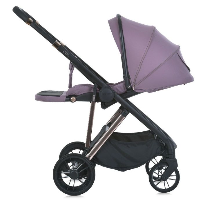 Коляска 2 в 1 El Camino COIL ME 1190 Grape Pink