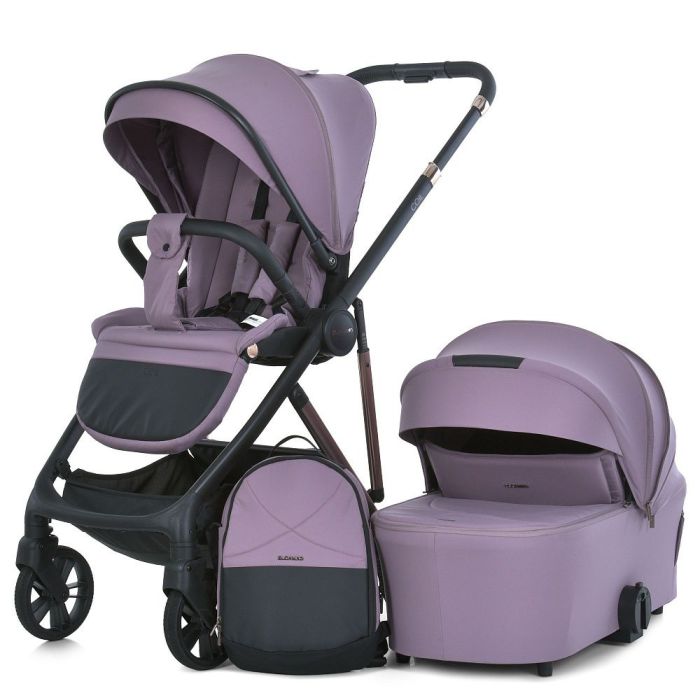 Коляска 2 в 1 El Camino COIL ME 1190 Grape Pink