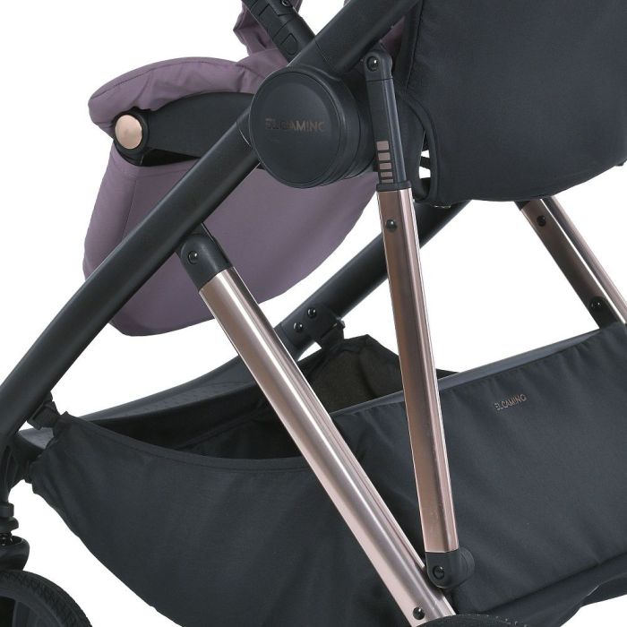 Коляска 2 в 1 El Camino COIL ME 1190 Grape Pink