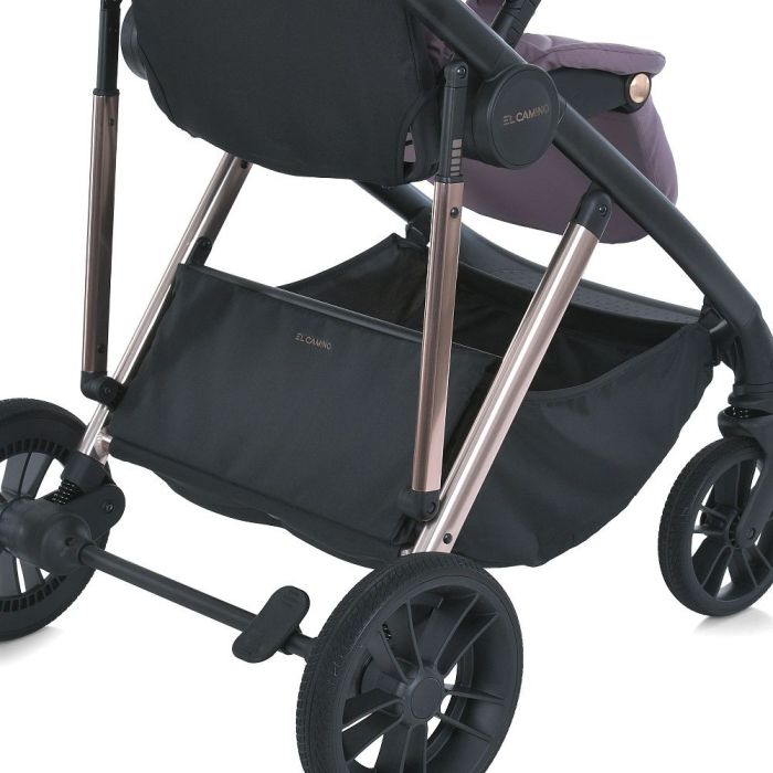 Коляска 2 в 1 El Camino COIL ME 1190 Grape Pink