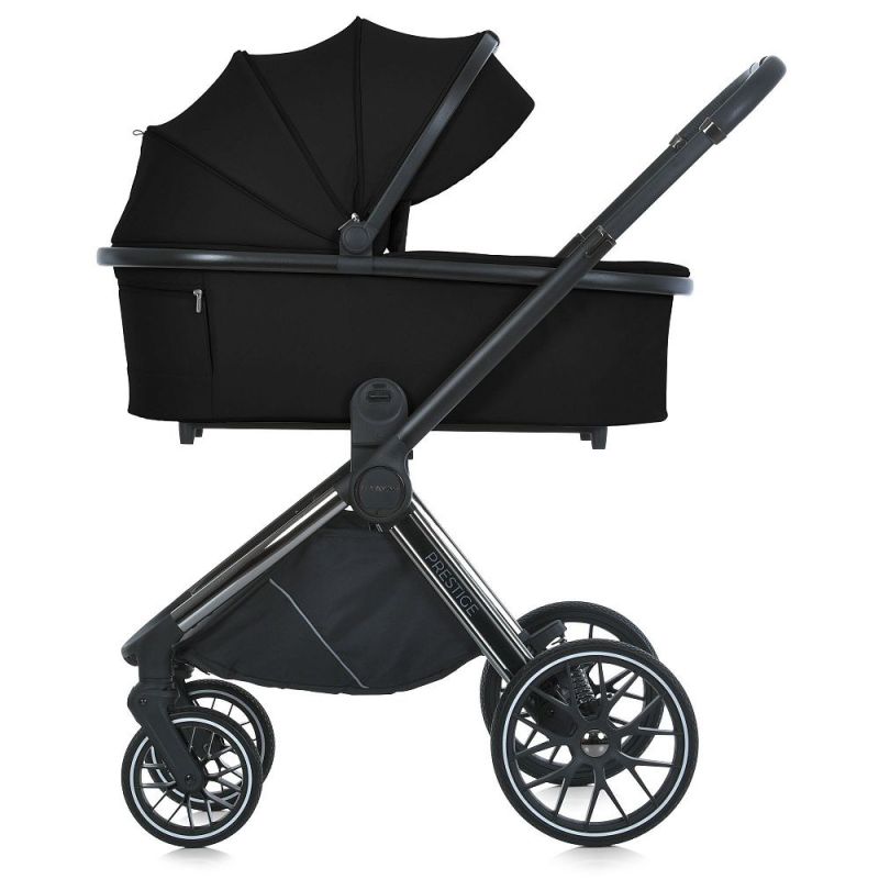 Коляска 2 в 1 El Camino PRESTIGE ME 1124-2 Black
