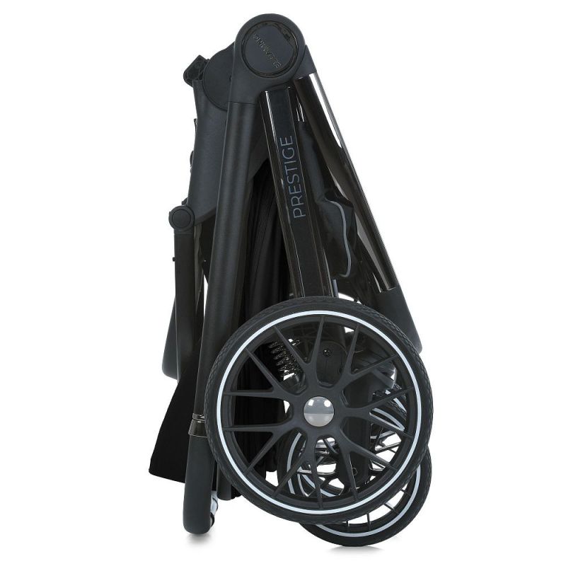 Коляска 2 в 1 El Camino PRESTIGE ME 1124-2 Black