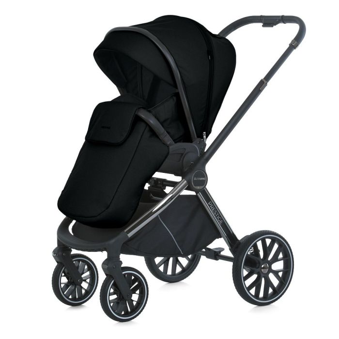 Коляска 2 в 1 El Camino PRESTIGE ME 1124-2 Black
