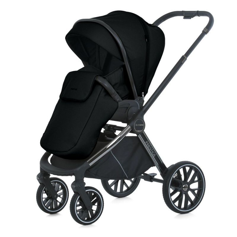Коляска 2 в 1 El Camino PRESTIGE ME 1124-2 Black
