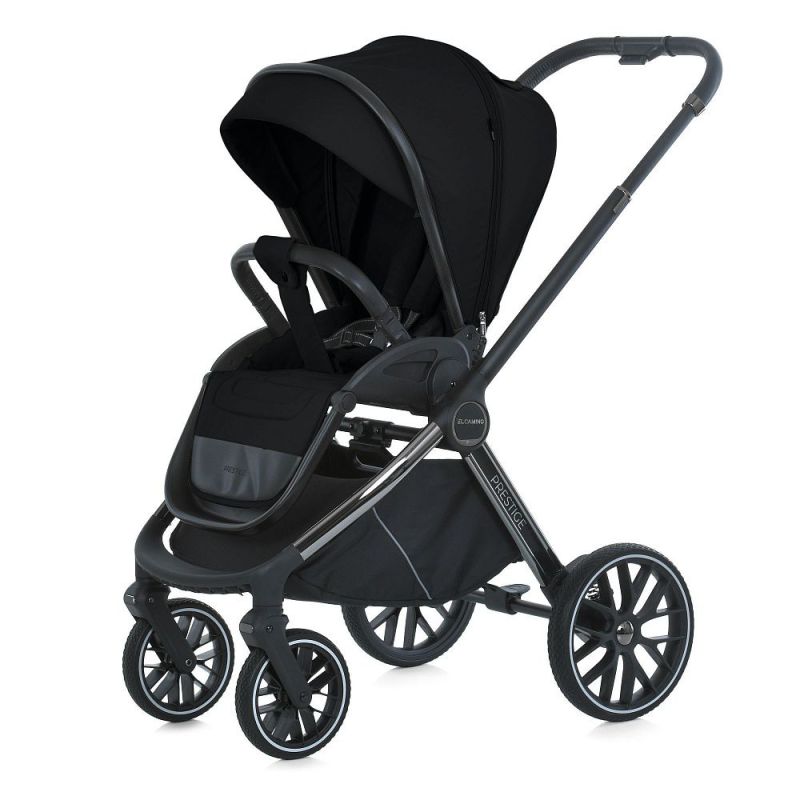Коляска 2 в 1 El Camino PRESTIGE ME 1124-2 Black