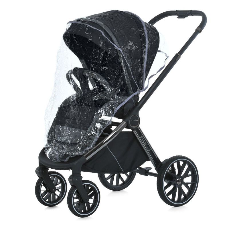 Коляска 2 в 1 El Camino PRESTIGE ME 1124-2 Black