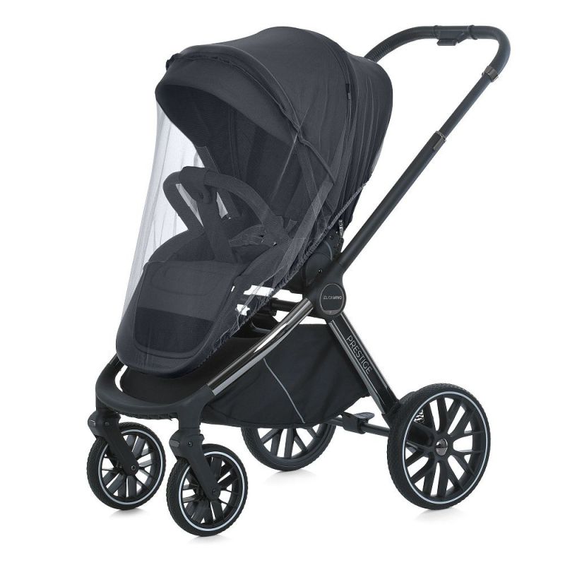 Коляска 2 в 1 El Camino PRESTIGE ME 1124-2 Black