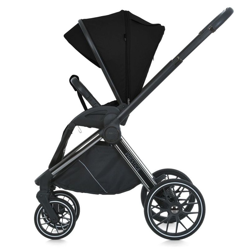 Коляска 2 в 1 El Camino PRESTIGE ME 1124-2 Black