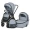 Коляска 2 в 1 El Camino PRESTIGE ME 1124-2 Frost Gray