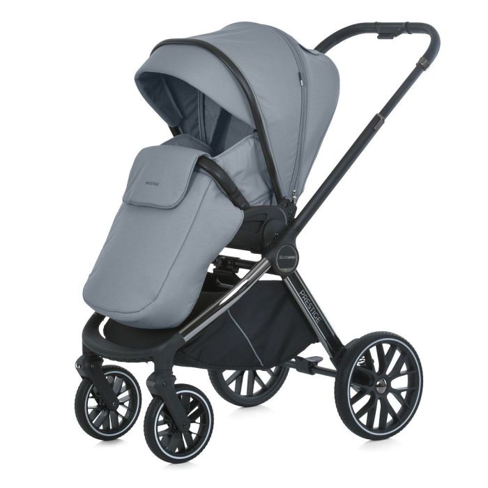 Коляска 2 в 1 El Camino PRESTIGE ME 1124-2 Frost Gray