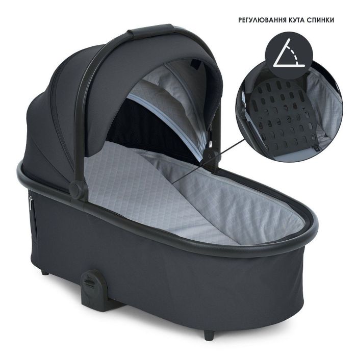 Коляска 2 в 1 El Camino PRESTIGE ME 1124-2 Magnet Gray