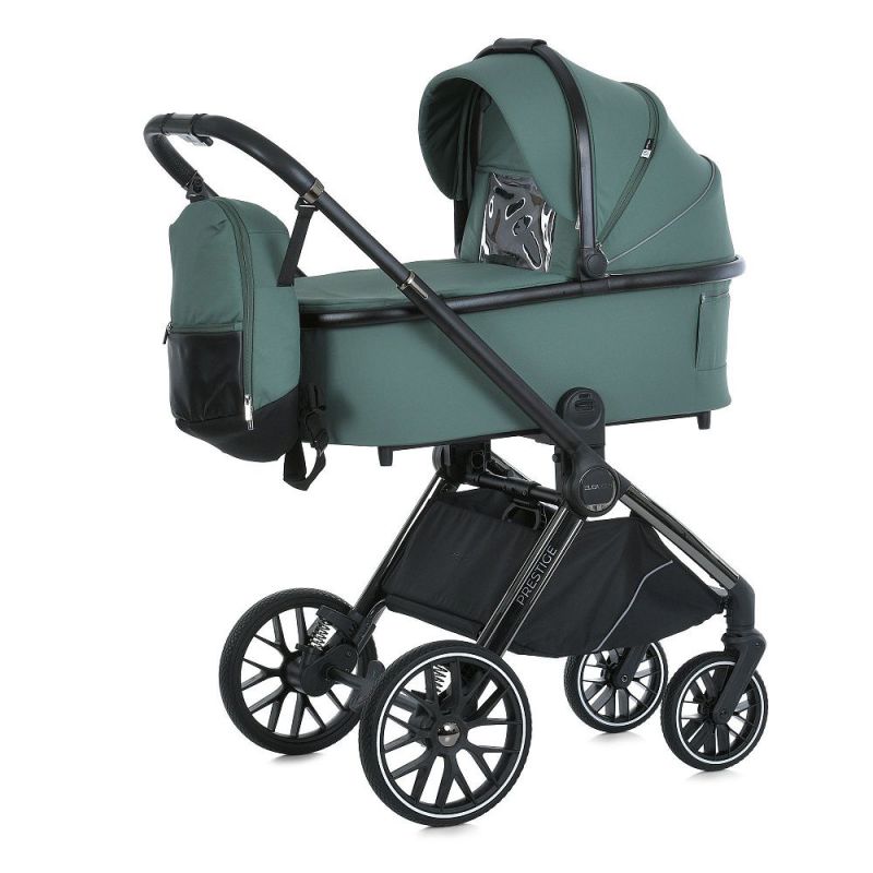 Коляска 2 в 1 El Camino PRESTIGE ME 1124-2 Smoke Green