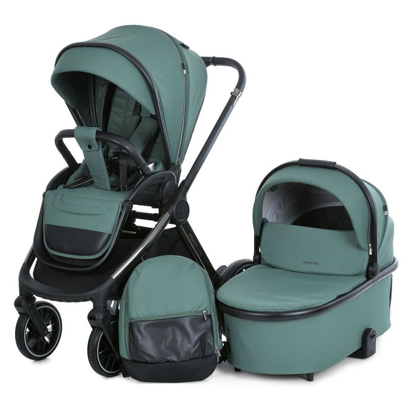 Коляска 2 в 1 El Camino PRESTIGE ME 1124-2 Smoke Green