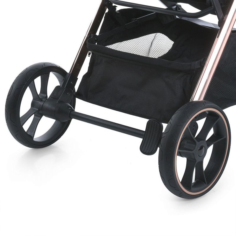 Прогулянкова коляска El Camino BEYA ME 1127-G Black Leo