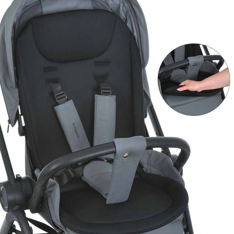 Прогулянкова коляска El Camino CHLOE ME 1191 Frost Gray