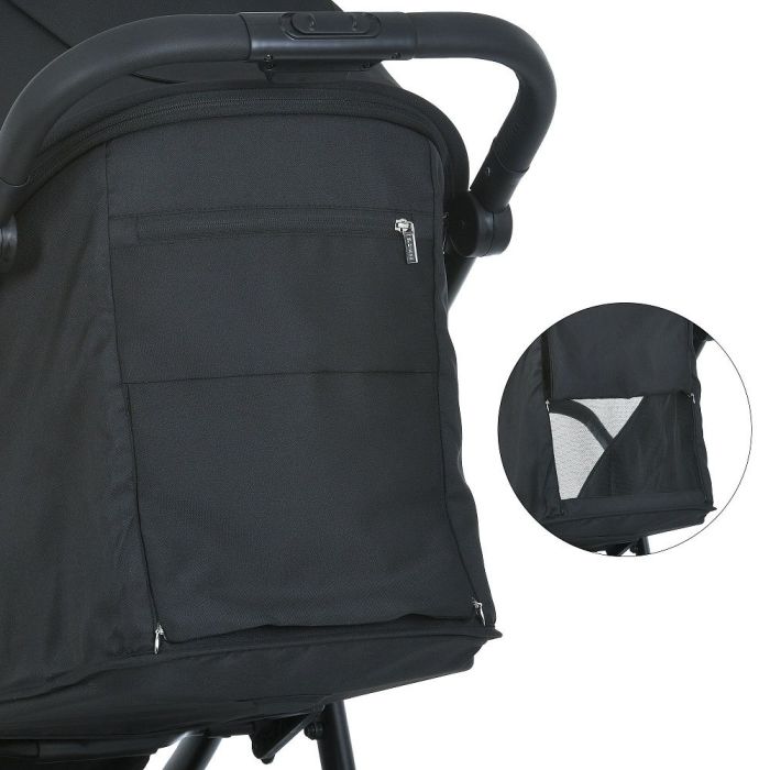 Прогулочная коляска El Camino DAHLIA ME 1181 Black