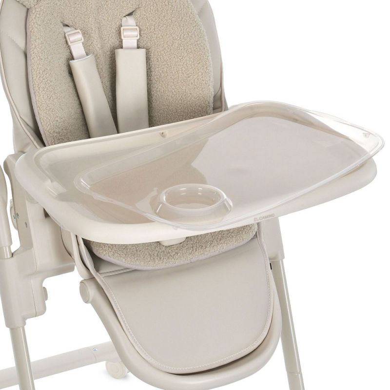 Стульчик для кормления El Camino CRYSTAL ME 1037 Bear Beige