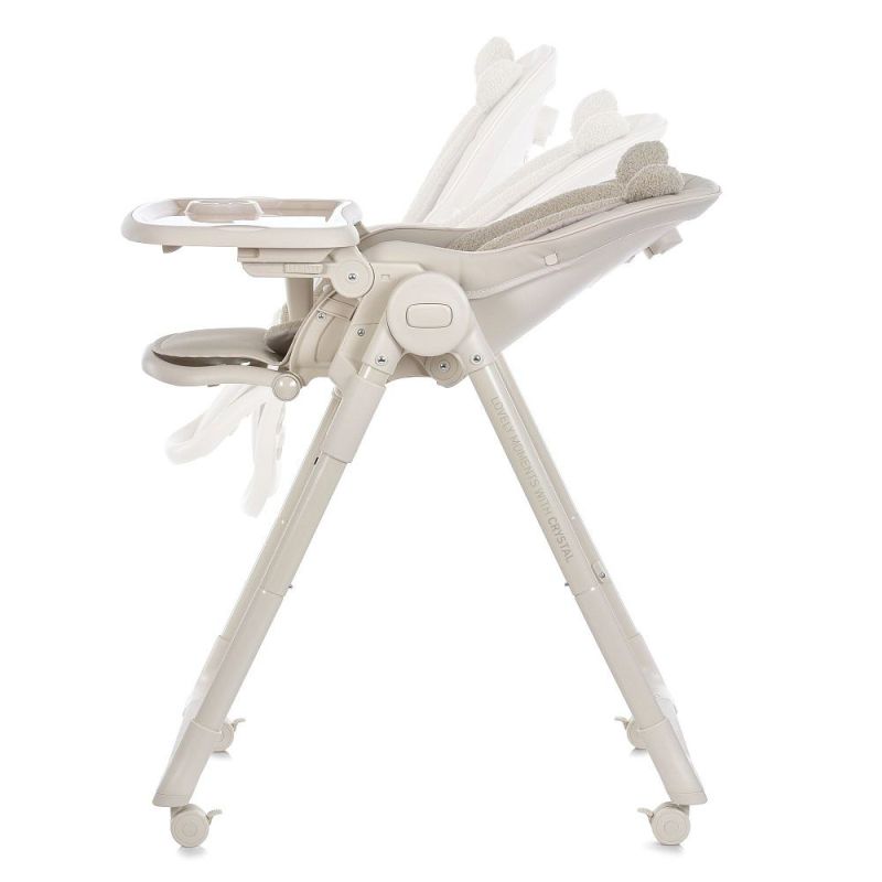 Стульчик для кормления El Camino CRYSTAL ME 1037 Bear Beige