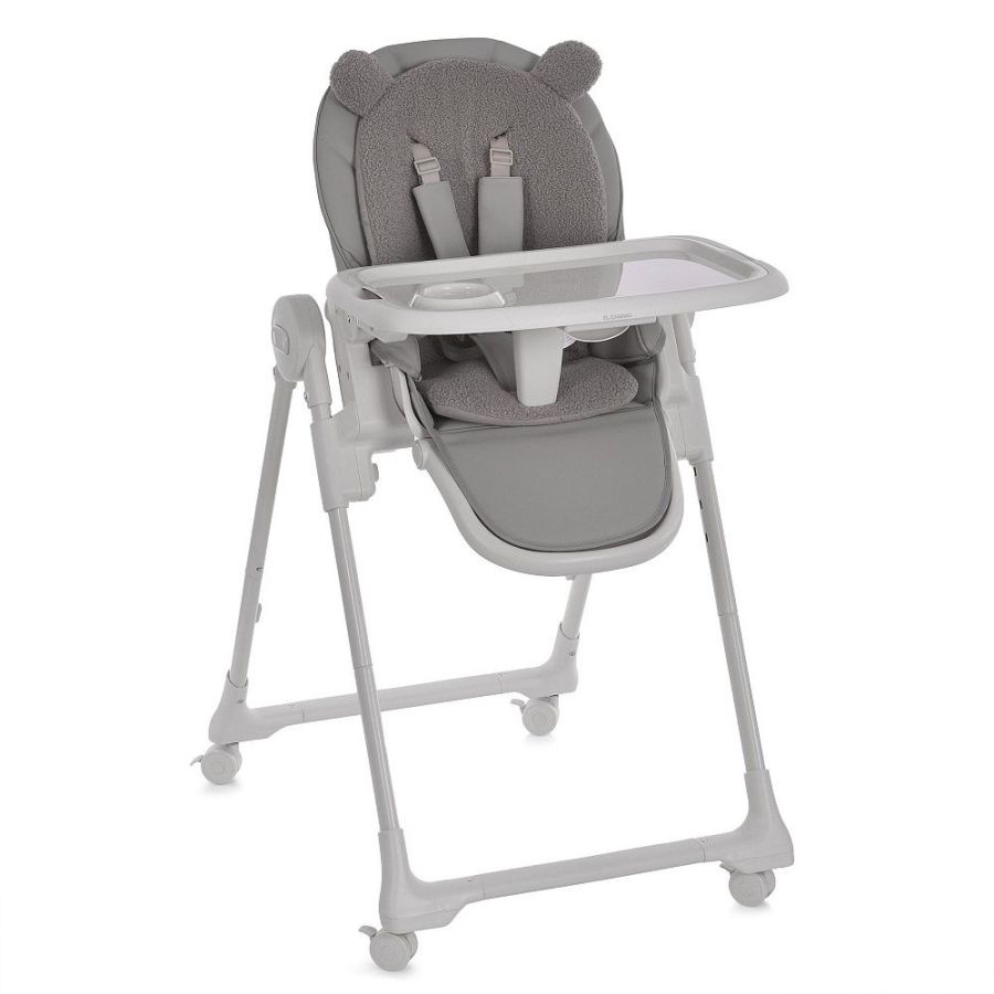 Стульчик для кормления El Camino CRYSTAL ME 1037 Bear Gray