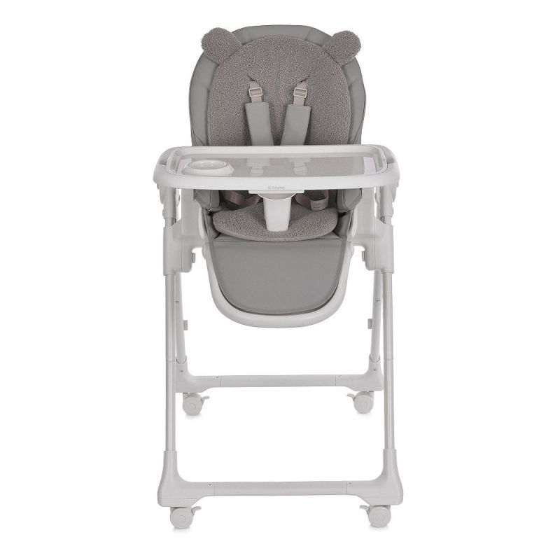 Стульчик для кормления El Camino CRYSTAL ME 1037 Bear Gray