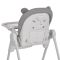 Стульчик для кормления El Camino CRYSTAL ME 1037 Bear Gray