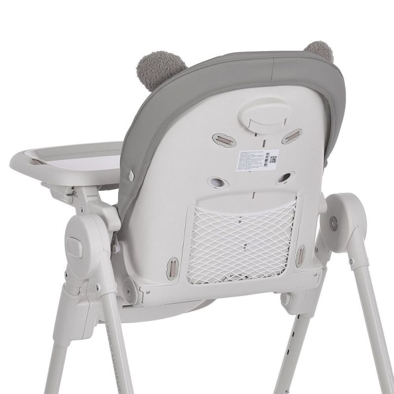 Стульчик для кормления El Camino CRYSTAL ME 1037 Bear Gray