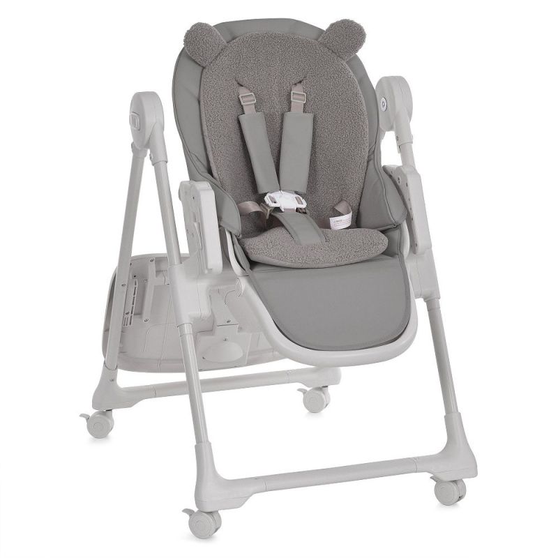 Стульчик для кормления El Camino CRYSTAL ME 1037 Bear Gray