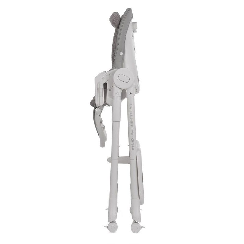 Стульчик для кормления El Camino CRYSTAL ME 1037 Bear Gray