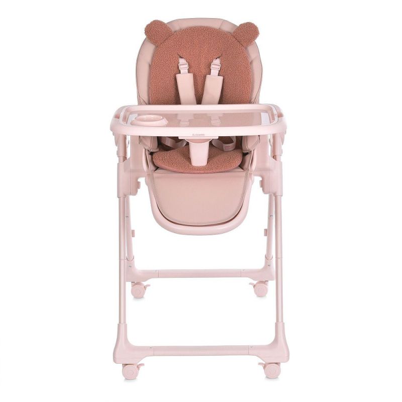 Стульчик для кормления El Camino CRYSTAL ME 1037 Bear Pink