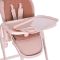 Стульчик для кормления El Camino CRYSTAL ME 1037 Bear Pink
