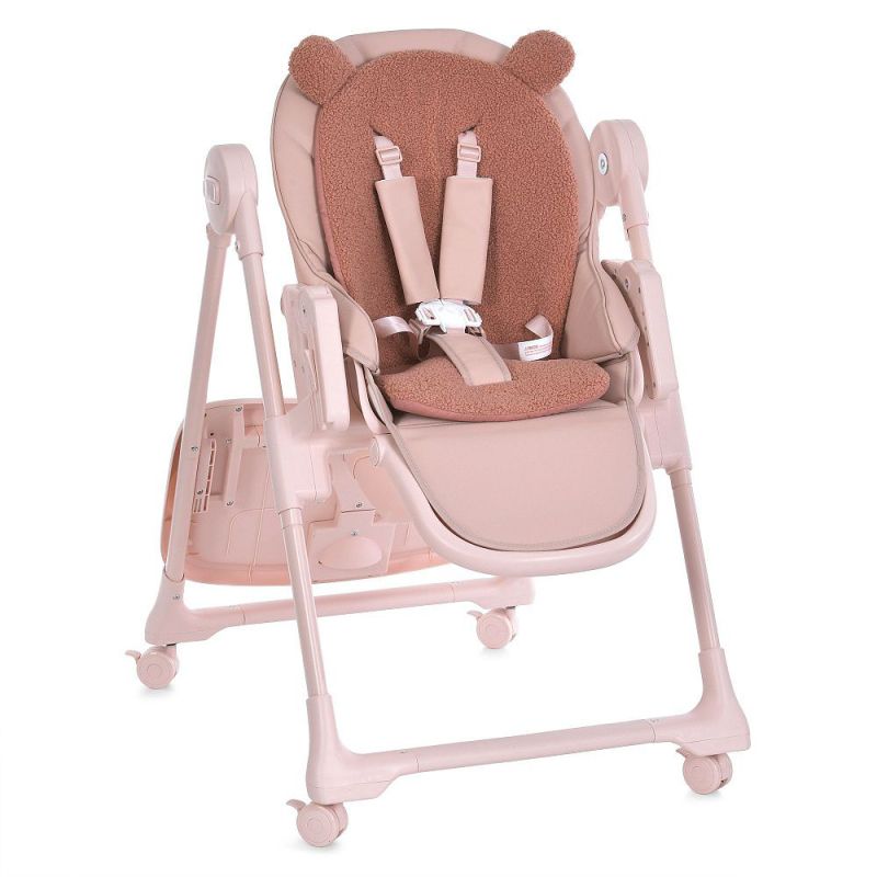 Стульчик для кормления El Camino CRYSTAL ME 1037 Bear Pink