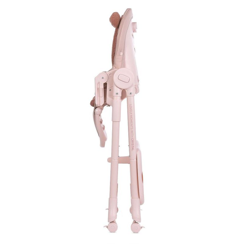 Стульчик для кормления El Camino CRYSTAL ME 1037 Bear Pink