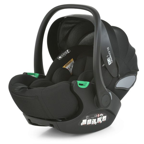 Автокресло El Camino i-FIX ME 1110 Moon Black