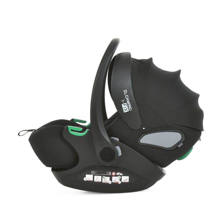 Автокресло El Camino i-FIX ME 1110 Moon Black