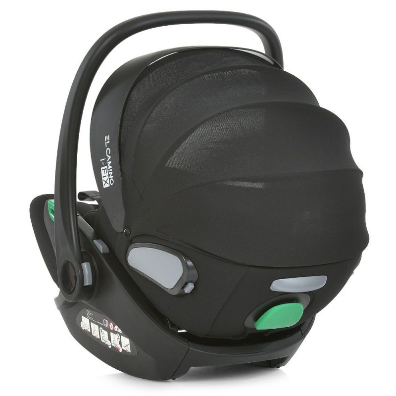 Автокресло El Camino i-FIX ME 1110 Moon Black