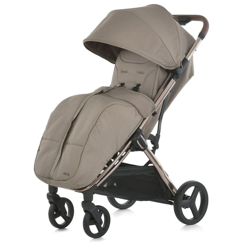 Прогулянкова коляска El Camino Axis ME 1192 Milk Chocolate