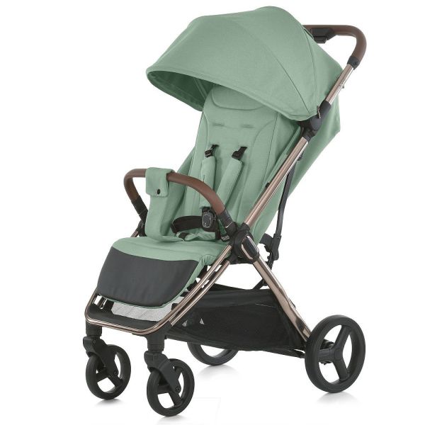 Прогулянкова коляска El Camino Axis ME 1192 Sage Green Прогулянкова коляска El Camino Axis ME 1192 Sage Green