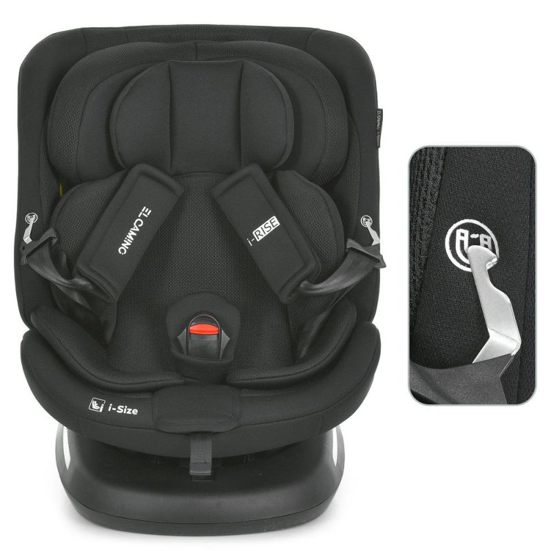 Автокресло El Camino i-Rise ME 1207 Black