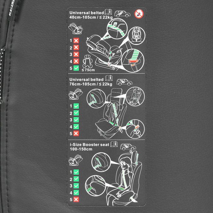 Автокресло El Camino i-CORE ME 1206 Brown