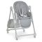 Стульчик для кормления El Camino CRYSTAL ME 1037 Nude Gray