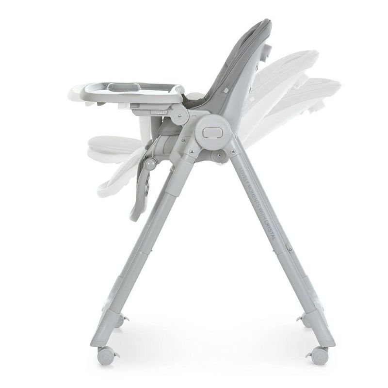 Стульчик для кормления El Camino CRYSTAL ME 1037 Nude Gray