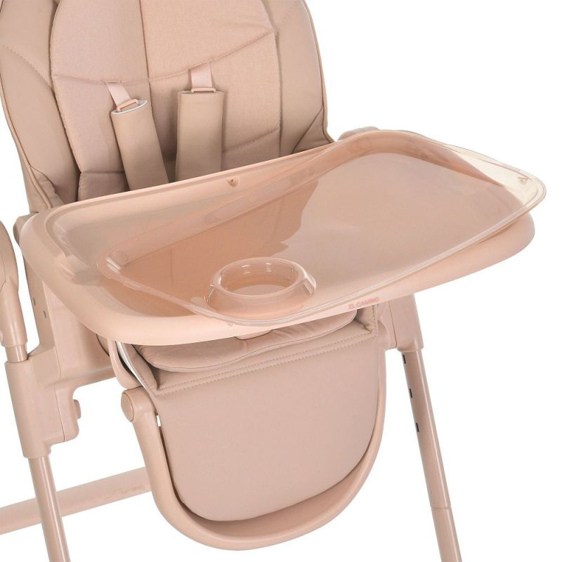 Стульчик для кормления El Camino CRYSTAL ME 1037 Nude Pink