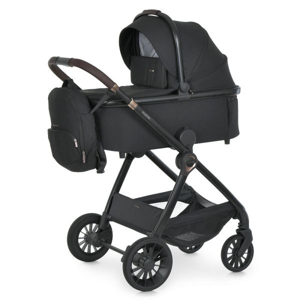 Коляска 2 в 1 El Camino RIVIERA ME 1183 Black