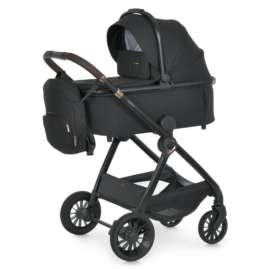 Коляска 2 в 1 El Camino RIVIERA ME 1183 Black