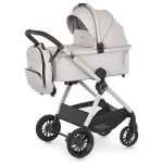 Коляска 2 в 1 El Camino RIVIERA ME 1183 Silver Milk