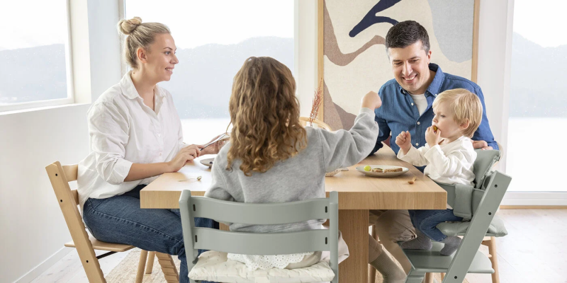 Стульчик для кормления Stokke Tripp Trapp Glacier Green