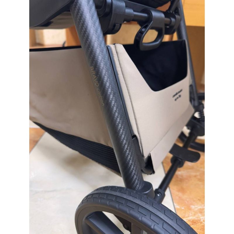 Прогулянкова коляска CARRELLO Bravo Carbon CRL-5530 Frost Beige
