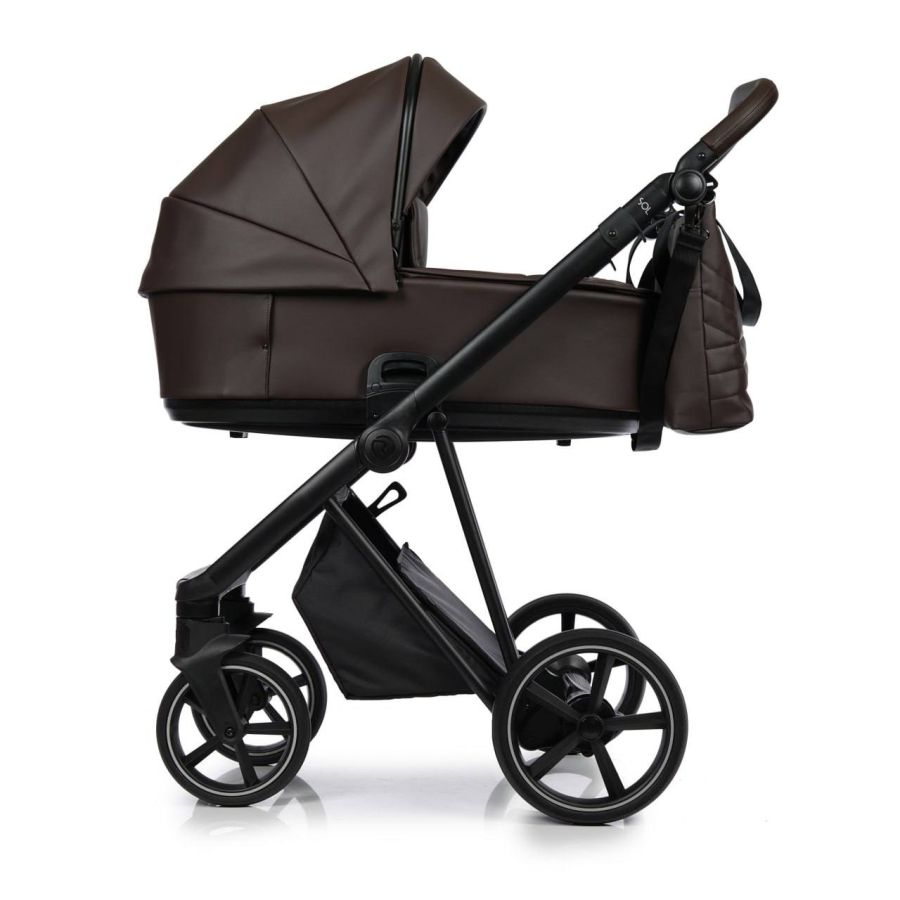 Коляска 2 в 1 Roan ivi Chocolate ECO 2.0