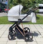 Коляска 2 в 1 Roan ivi White ECO Rose Gold 2.0