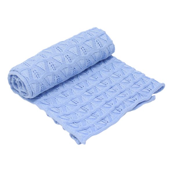 Плед Бавовняний EKO ple-09 блакитний